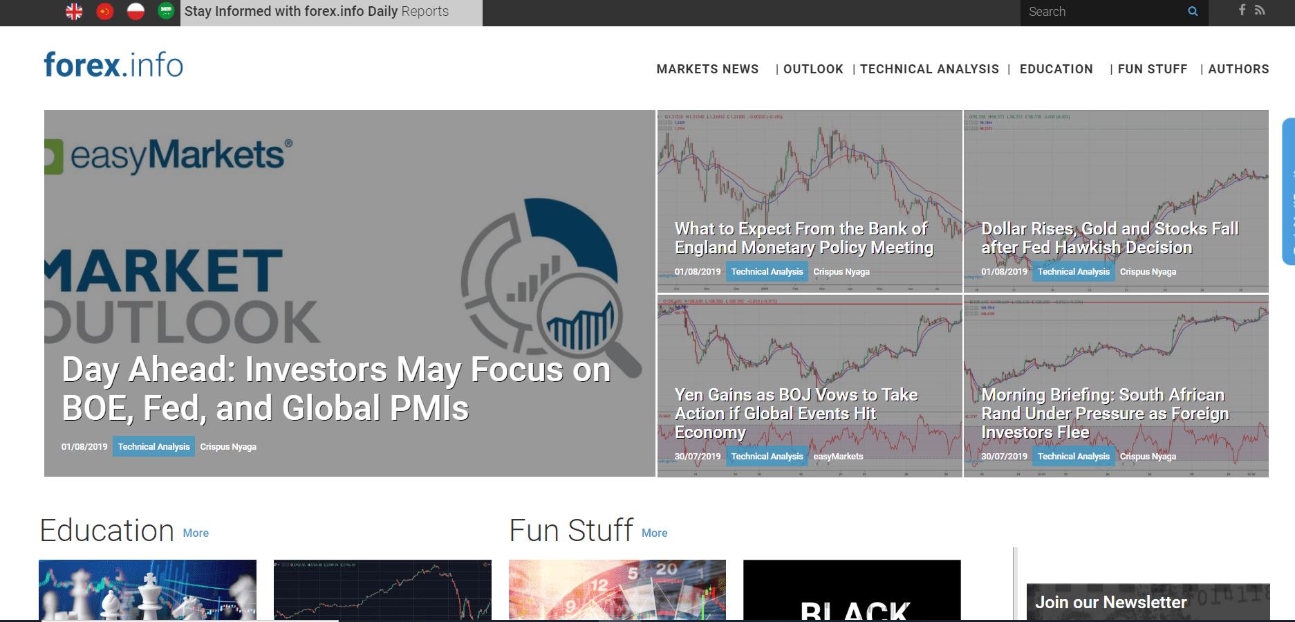 easymarkets blog forex info landing page